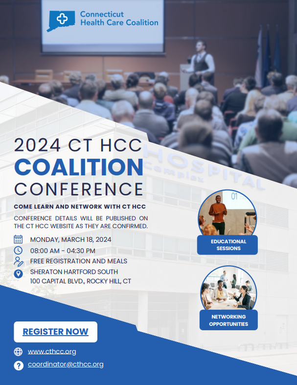2024 CT HCC Coalition Conference Connecticut Health Care Coalition