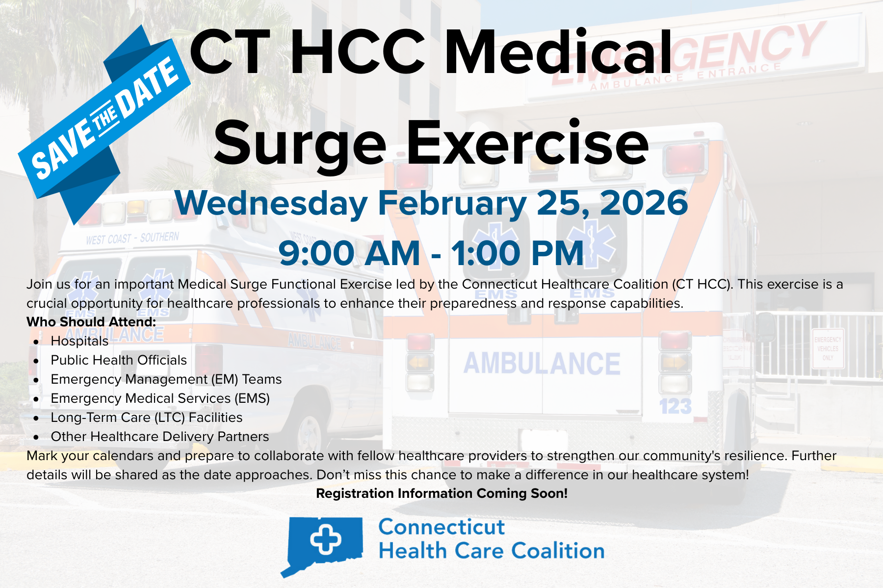 CTHCC MRSE Save the Date CTHCC MRSE Save the Date